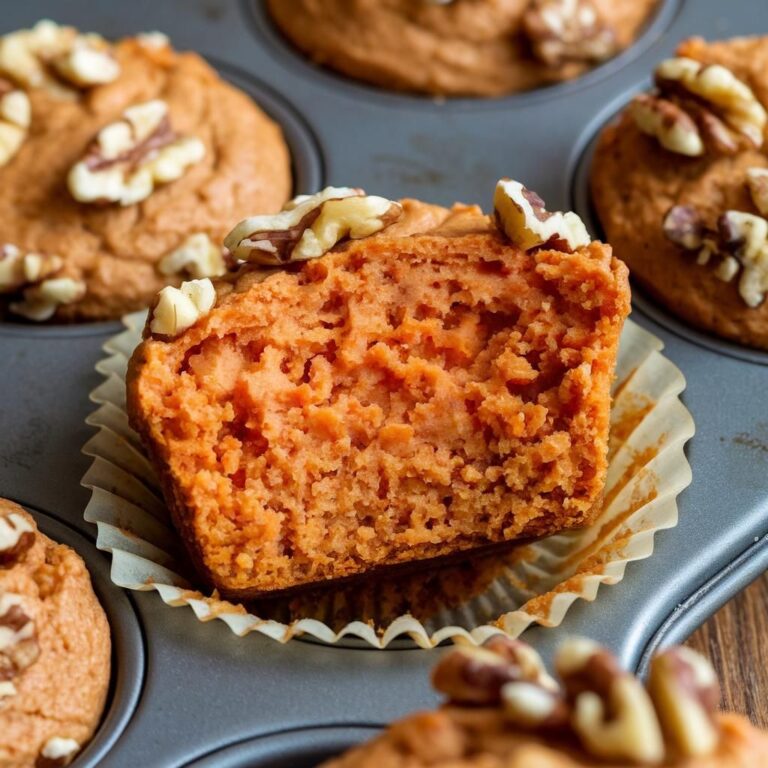 Muffins Veganos Low Carb de Zanahoria y Nuez